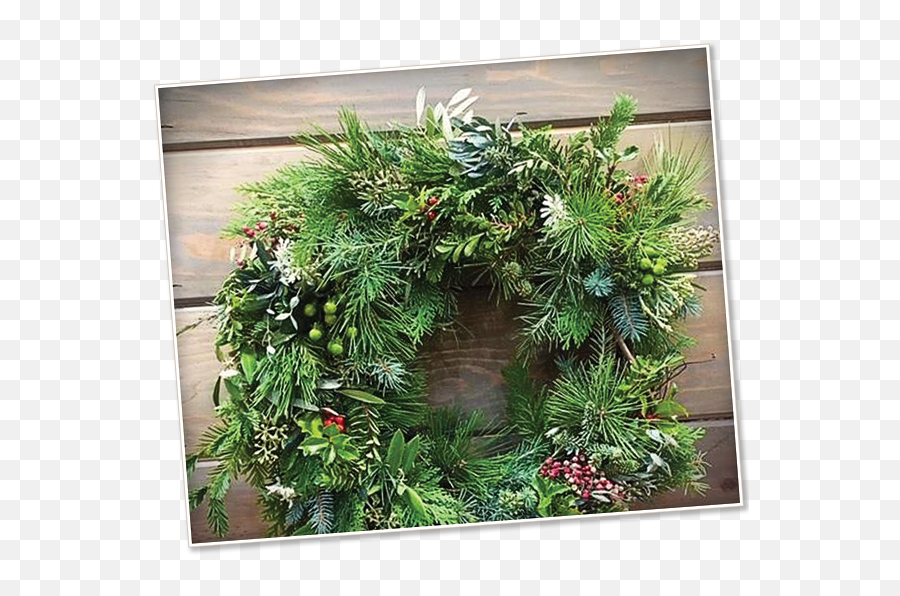2018 Holiday Wreath Workshop High - Hand Nursery Christmas Day Png,Christmas Wreath Transparent
