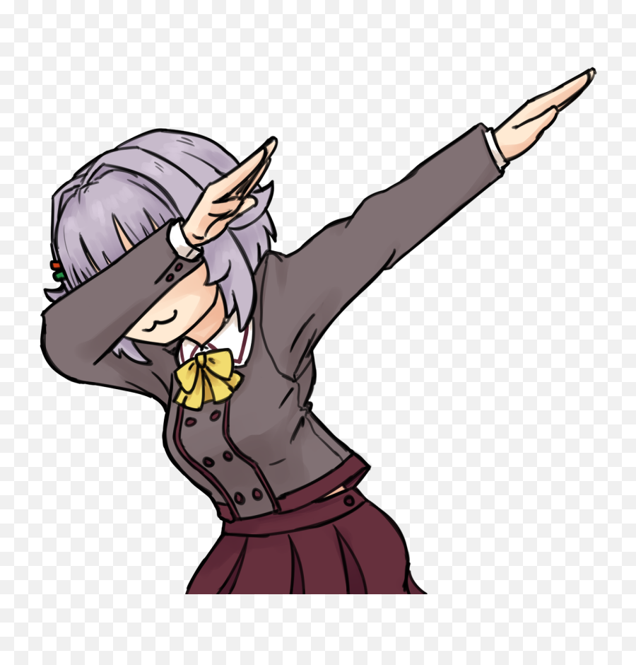 Transparent Anime Dab Gif - Anime Dab Gif Transparent Png,Anime Png Gif