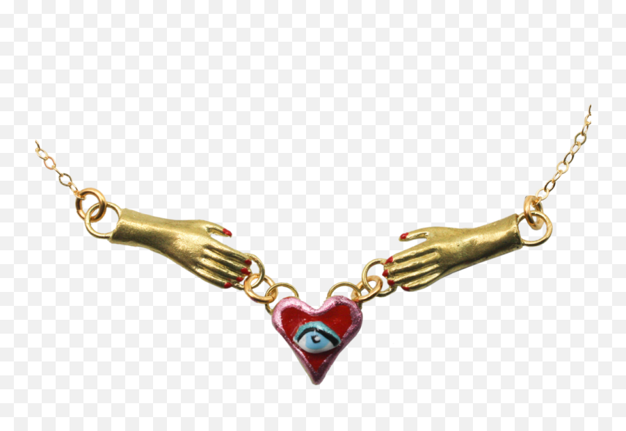Sacred Heart Necklace - Solid Png,Sacred Heart Png