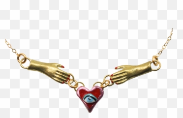 Sacred Heart Necklace - Solid Png,Sacred Heart Png