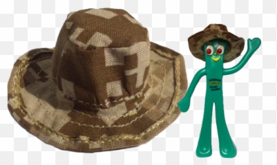 Figurine Accessory Marine Boonie Hat For Semper Gumby - Fictional Character Png,Gumby Png