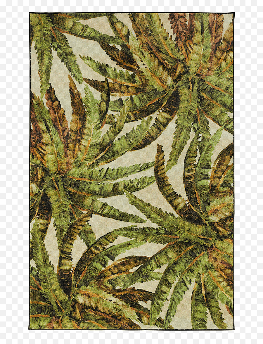 Mohawk Prismatic Verde Palm Green Z0321 - A414 Area Rug Mohawk Png,Palm Fronds Png