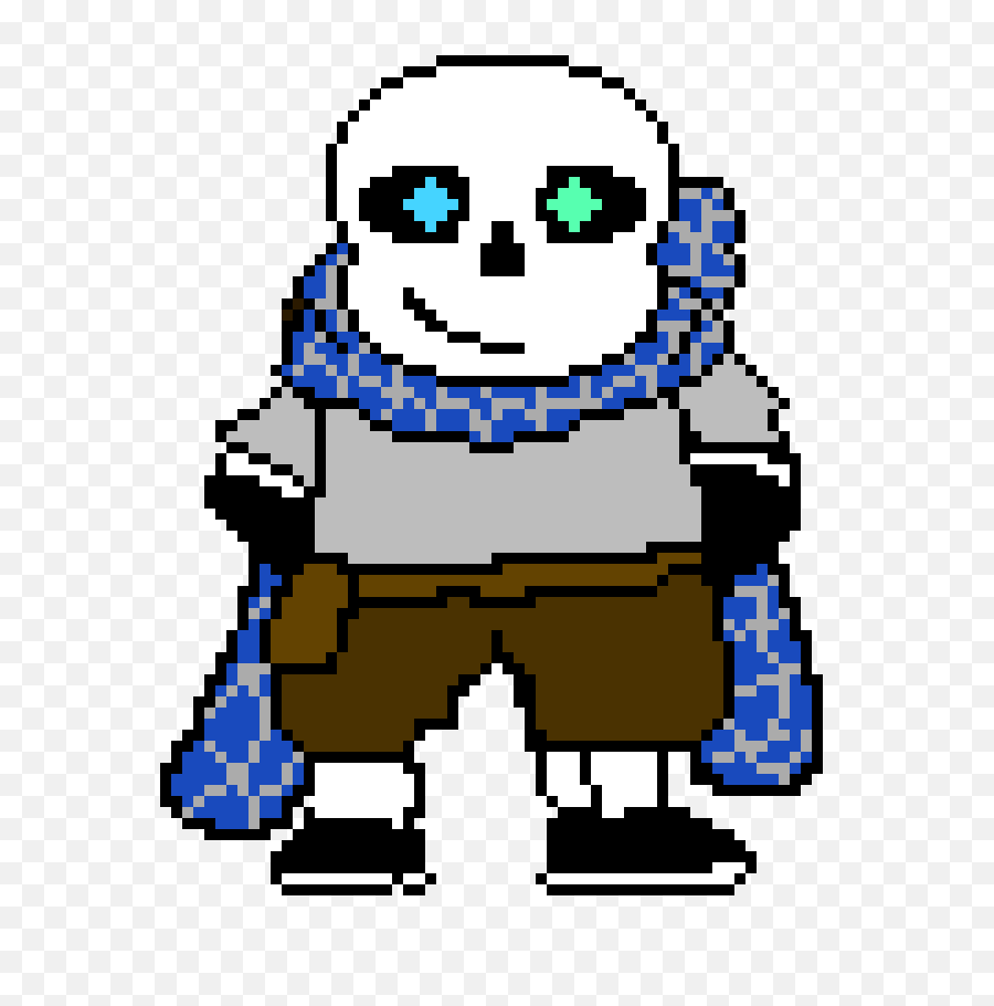 Blueprint Sans Sprite - Fun Undertale Style Art Prints Sans Sprite Transparent Undertale Png,Sans Sprite Transparent