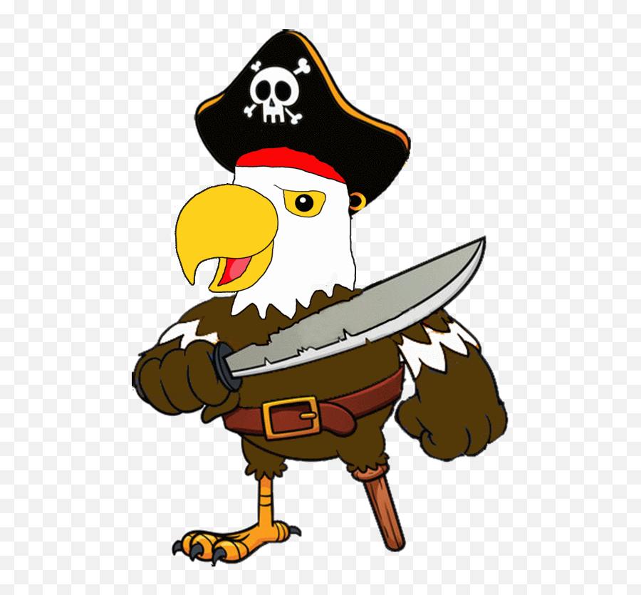 Pirate Ship Rides And Rental - Bald Eagle Pirate Png,Pirate Ship Logo