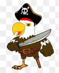 Pirate Ship Rides And Rental - Bald Eagle Pirate Png,Pirate Ship Logo