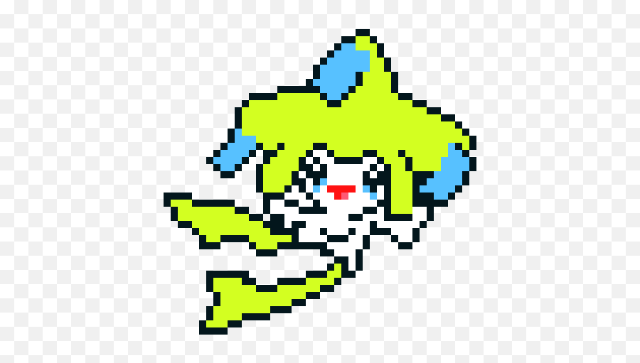 Jirachi - Jirachi Pixel Art Png,Jirachi Png