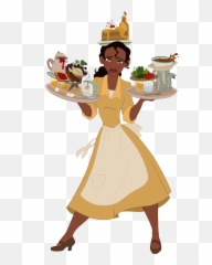 Princess Tiana As Waitress - Tiana Princess And The Frog Concept Art Png,Waitress Png