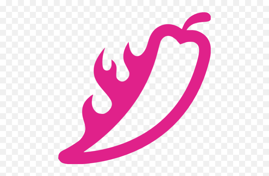 Barbie Pink Chili Pepper 29 Icon - Chili Icon Black Png,Chili Pepper Logo