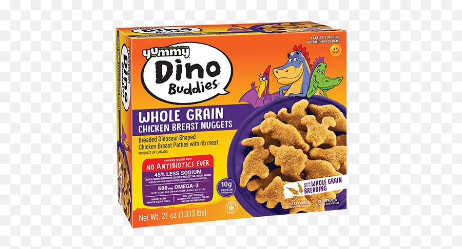 For Your Kids - Maxi Dino Buddies Chicken Nuggets Png,Chicken Nugget Transparent