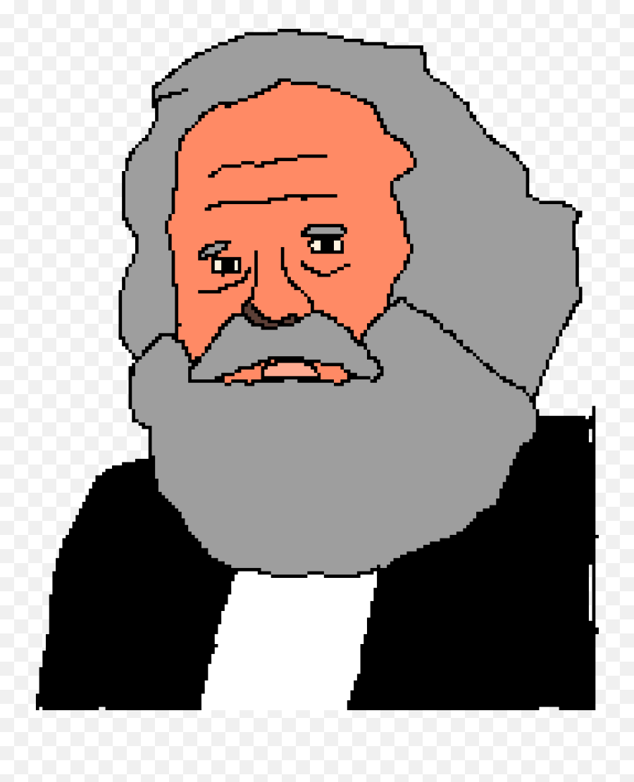 Pixilart - Karl Marx By Sovietrussia Hair Design Png,Karl Marx Png