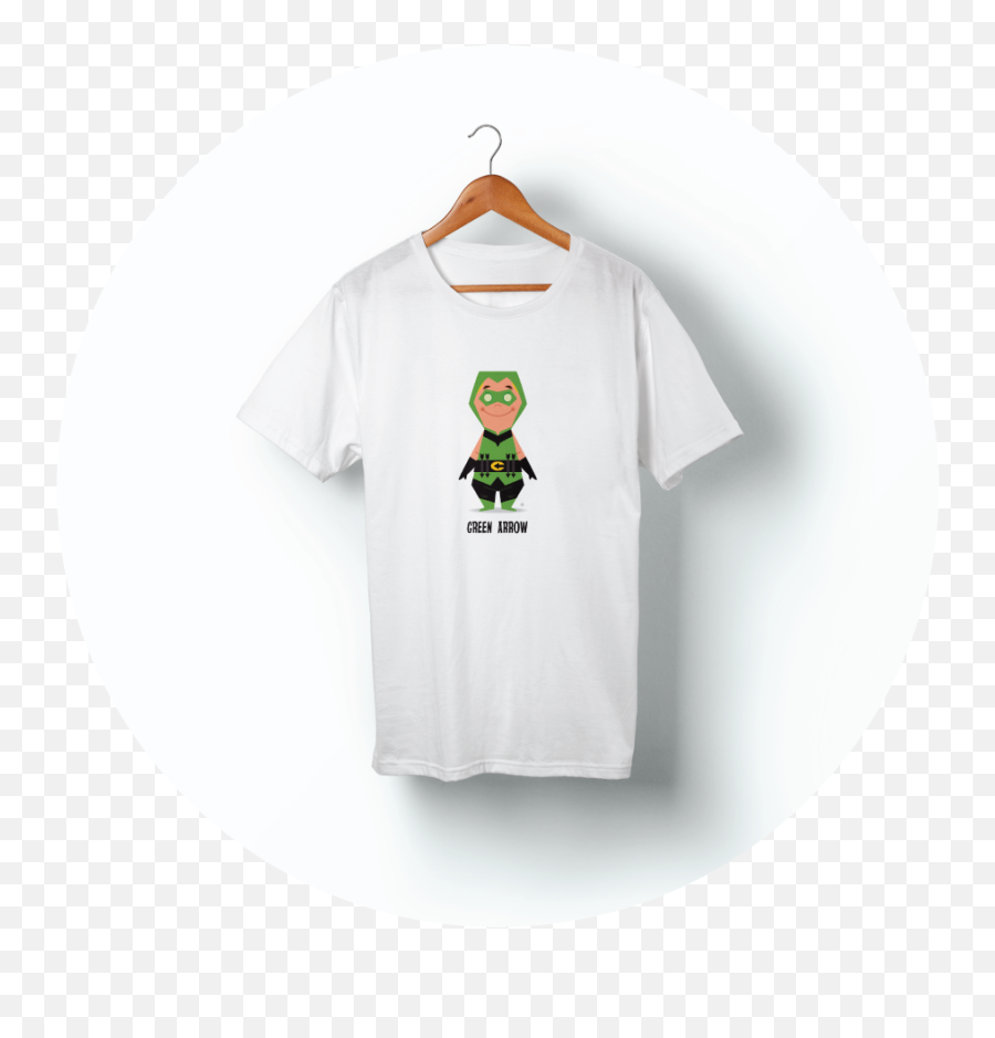 Green Arrow Comic - Tshirt Transparent Png Original Size White Balenciaga T Shirt,Green Arrow Comic Png