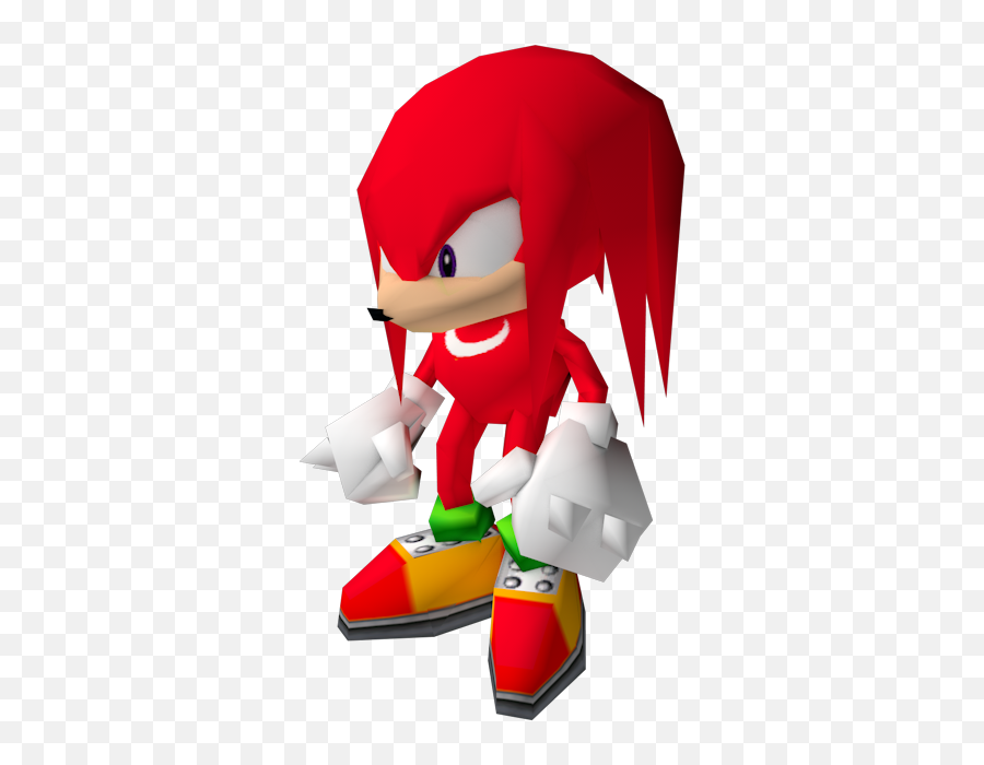 Dreamcast - Sonic Shuffle Knuckles The Models Resource Fictional Character Png,Dreamcast Png