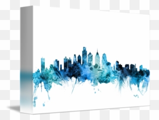 Philadelphia Pennsylvania Skyline - Skyline Philadelphia Png,Philadelphia Skyline Silhouette Png