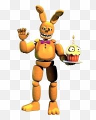 Fnaf Spring Bonnie Png Clipart - Full Body Fnaf Spring Bonnie,Bonnie Png