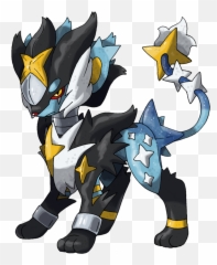 Pyroaura98 - Pokemon Fan Made Mega Evolutions Png,Luxray Png