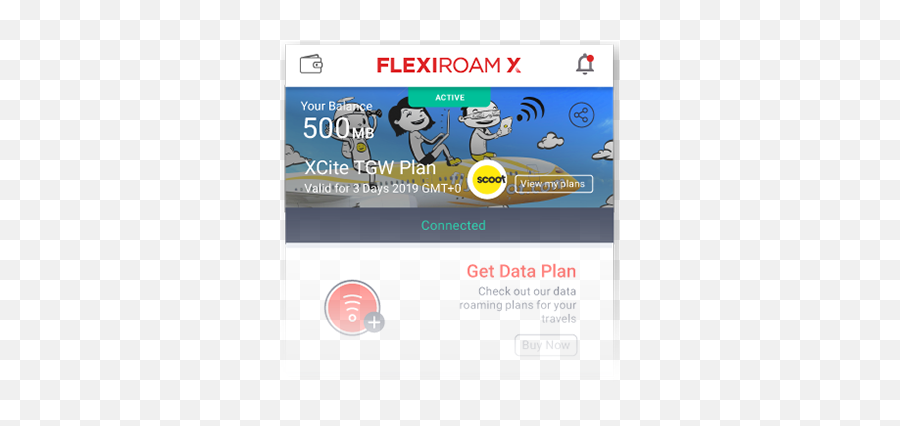 Flexiroam X Scoot - Horizontal Png,Scoot Logo