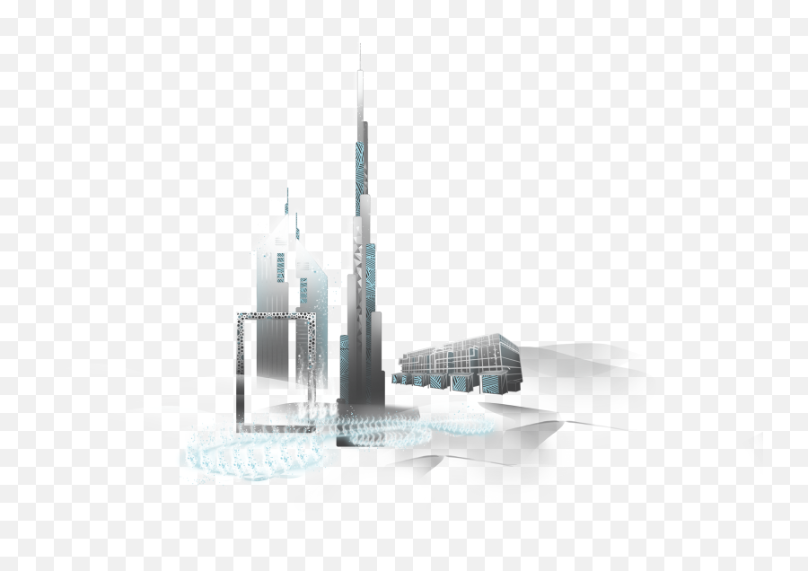 Hitachiu0027s Featured Activities In The United Arab Emirates - Vertical Png,Dubai Icon Tower