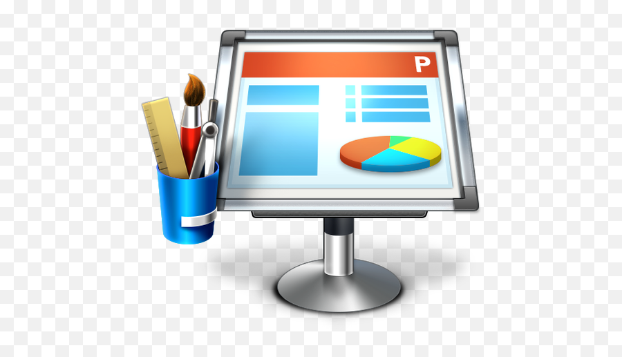Download Itemplate - Horizontal Png,Powerpoint Desktop Icon