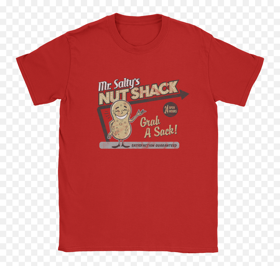 Mr Saltyu0027s Nut Shack T - Shirt Unisex Png,Shack Icon