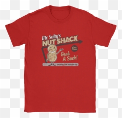 Mr Saltyu0027s Nut Shack T - Shirt Unisex png