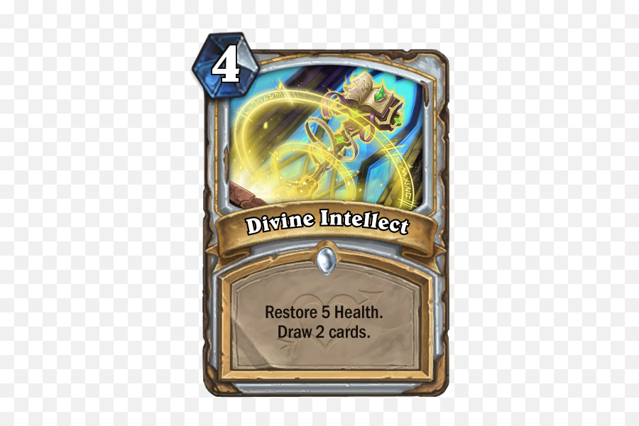 Divine Intellect - Hearthstone Happy Birthday Card Png,Arcane Intellect Icon