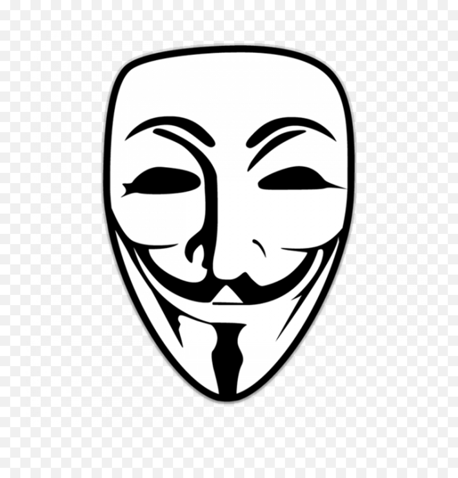 Guy Fawkes Png - Anonymous Face Png,Anonymous Mask Png