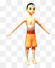 Wii - Avatar The Last Airbender Into The Inferno Aang Cartoon Png,Aang Png