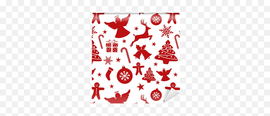 Christmas Pattern Washable Custom Made Wallpaper U22 Pixers We Live To Change Kerst Patroon Png Free Transparent Png Images Pngaaa Com