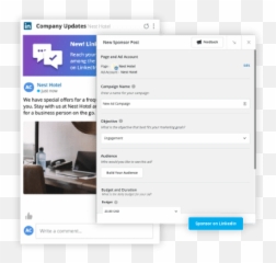 The Complete Guide To Linkedin Ads 2021 - Hootsuite Boost Posts png