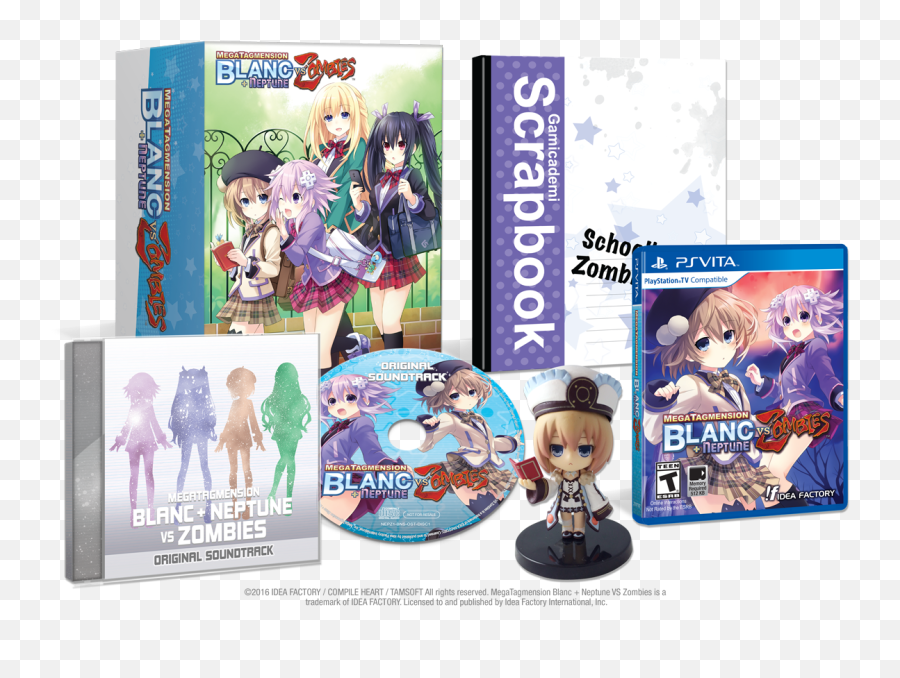 Megatagmension Blanc Neptune Vs Zombies Limited Edition Console Not Included Playstation Vita - Walmartcom Png,Supertech Icon Resale