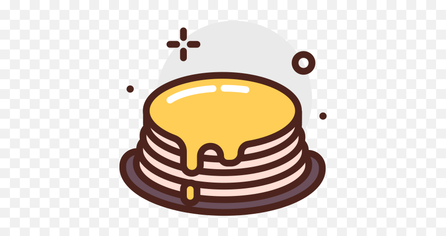 The Pancakery - Cartoon Pancake Png,Crepe Icon