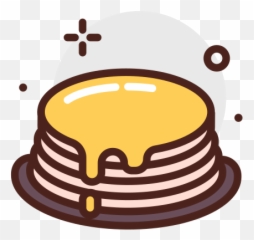 The Pancakery - Cartoon Pancake Png,Crepe Icon