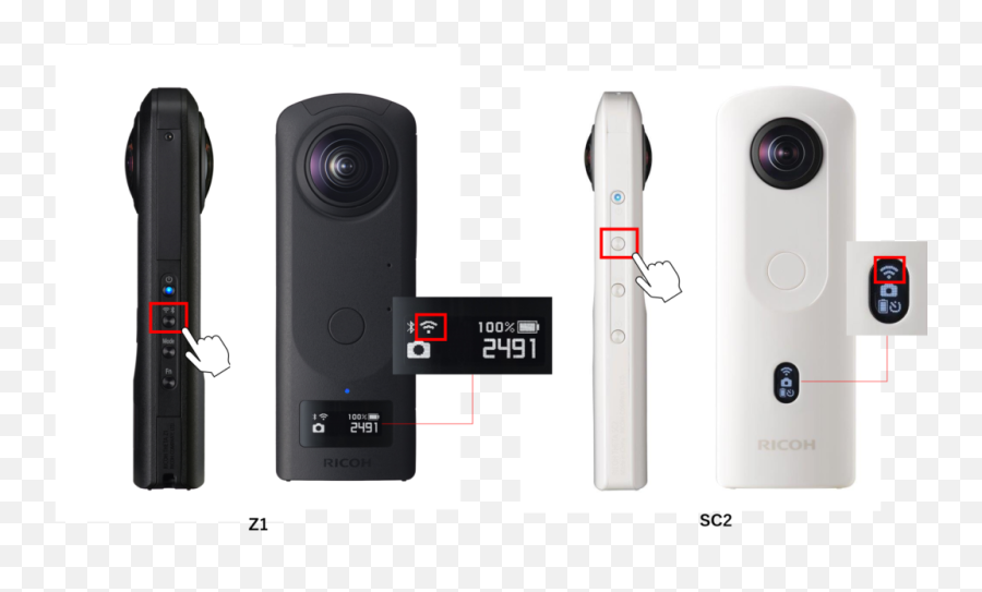 Troubleshooting Common Problems For Ricoh Theta - Camera Png,Sc2 Icon