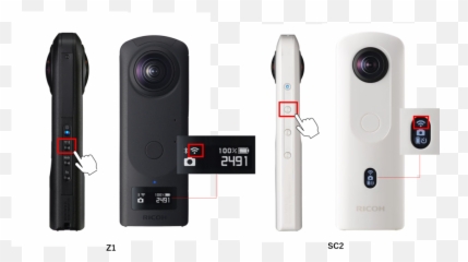 Troubleshooting Common Problems For Ricoh Theta - Camera png