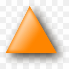 Library Of Triangle Freeuse Transparent Png Files - Transparent Orange Triangle Png