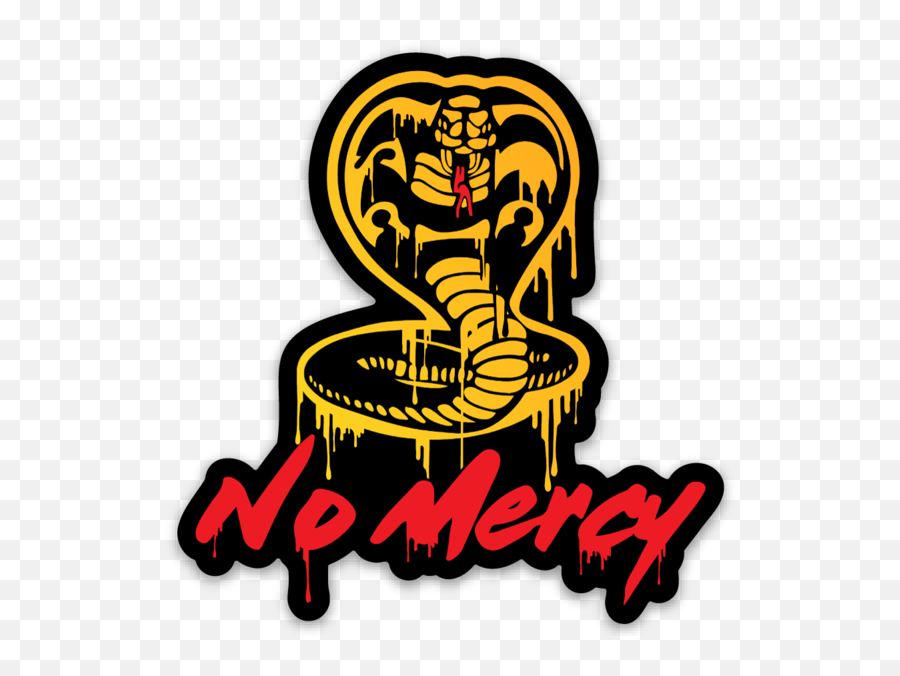 No Mercy - Vinyl Sticker Cobra Kai Png,Kai Icon