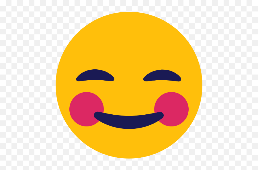 Blush Emoji Shy Icon - Smiley Png,Blush Png