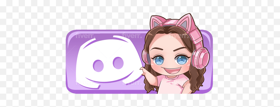 Draw And Design Your Chibi Twitch Panels By Tessacreative - Happy Png,D.va Icon