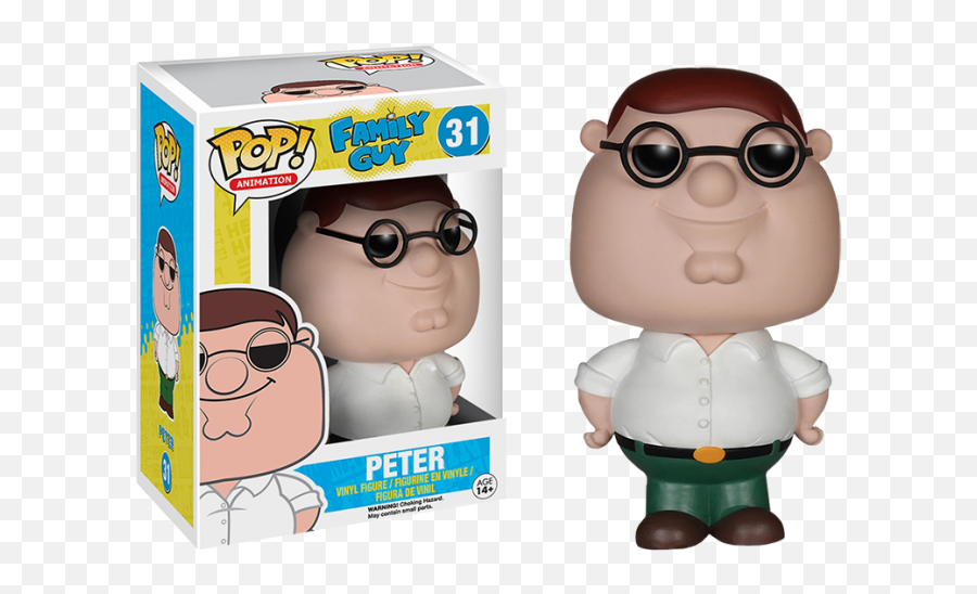 Family Guy - Peter Griffin Pop Vinyl Figure Family Guy Funko Pop Png,Family Guy Transparent