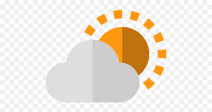 Scalable Vector Graphics Cloud Clip Art - Sunny To Cloudy Icon Png,Weather Icon Vector