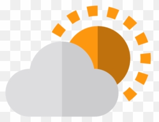 Scalable Vector Graphics Cloud Clip Art - Sunny To Cloudy Icon Png,Weather Icon Vector