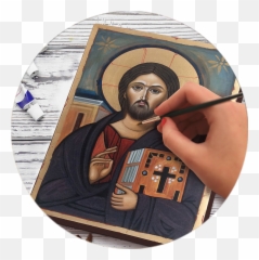 About U2013 Handmade Icons Wood - Prophet png