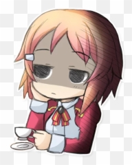 Telegram Sticker From Green Tea Neko Pack - Fictional Character png
