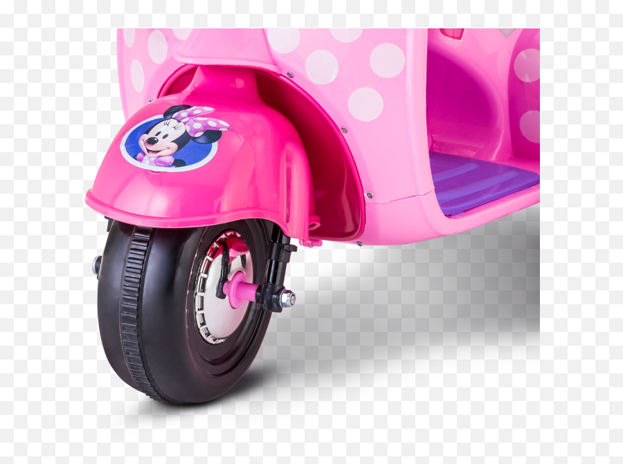 Mini Mouse Png - Minnie Mouse Happy Helpers Scooter With Disney Minnie Mouse Happy Helpers Scooter With Sidecar Toy By Kid Trax,Minnie Mouse Png