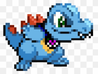 Transparent Sprite Pikachu Picture - Transparent Sprite Gif Png,Totodile Png