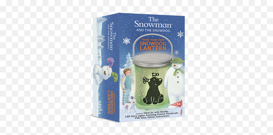 The Snowman And Snowdog Make Your Own Lantern - Childrens Christmas Gift Ebay Snowman Png,Make Your Own Glitter Icon