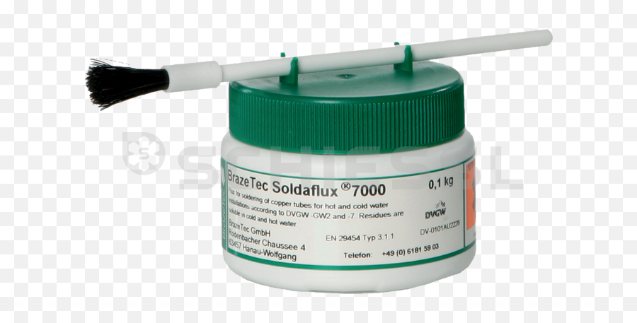 Brazetec Soft Soldering Flux Soldfaflux 7000 Can 100g - Paste Png,Icon 7000