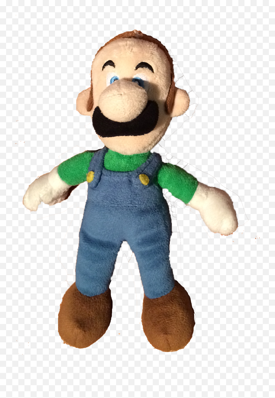 Luigi - Stuffed Toy Png,Luigi Plush Png