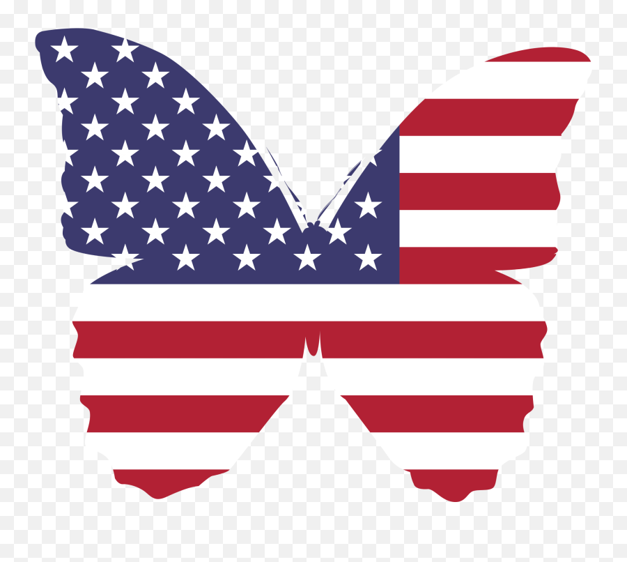 America Butterfly Flag Drawing Free Image Download - American Flag Wood Vintage Png,Butterfly Icon Vector