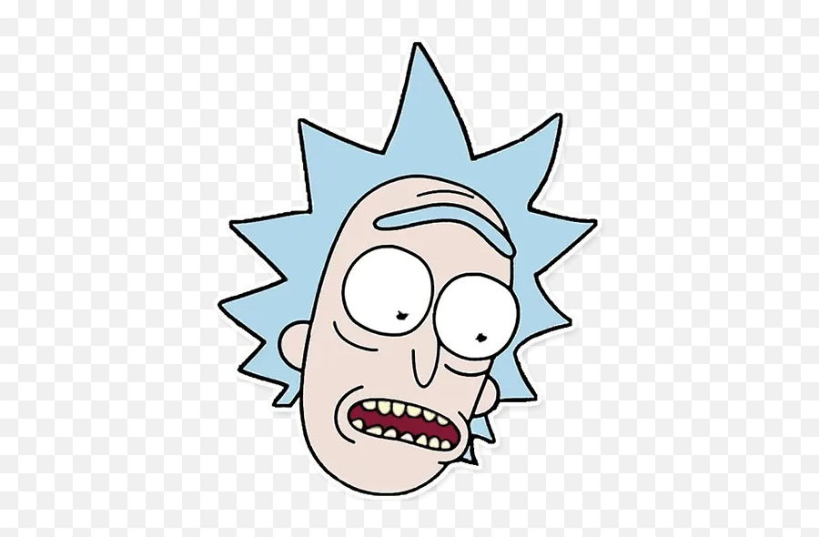 Rick And Mortyu201d Stickers Set For Telegram - Happy Png,Rick Sanchez Icon